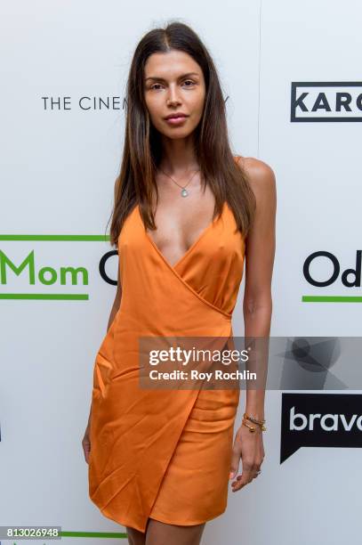 Alejandra Cata attends The Cinema Society and Kargo host the season 3 Premiere Of Bravo's "Odd Mom Out" at the Whitby Hotel on July 11, 2017 in New...