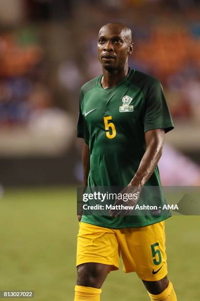 Cedric Fabien of French Guiana during the 2017 CONCACAF Gold Cup Group A match between Honduras and French Guiana at BBVA Compass Stadium on July 11,...