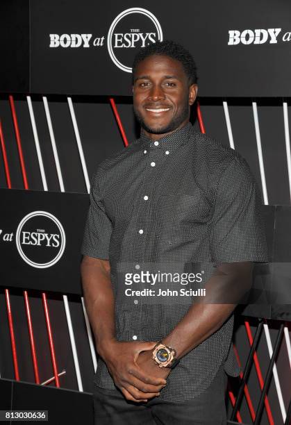 Football Player Reggie Bush at BODY at ESPYS at Avalon on July 11, 2017 in Hollywood, California.