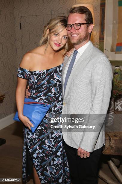Abby Elliott and Will Kennedy attend The Cinema Society & Kargo host the after party for the Season 3 Premiere of Bravo's "Odd Mom Out" on July 11,...