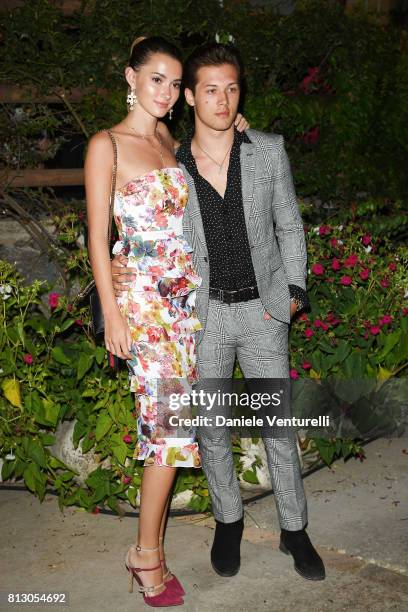 Maddy White and Leo Howard attends 2017 Ischia Global Film & Music Fest on July 11, 2017 in Ischia, Italy.