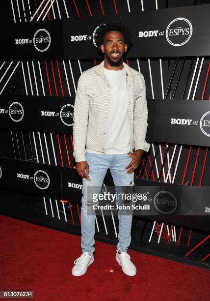 Player Mike Conley Jr. At BODY at ESPYS at Avalon on July 11, 2017 in Hollywood, California.