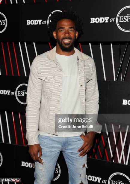 Player Mike Conley Jr. At BODY at ESPYS at Avalon on July 11, 2017 in Hollywood, California.