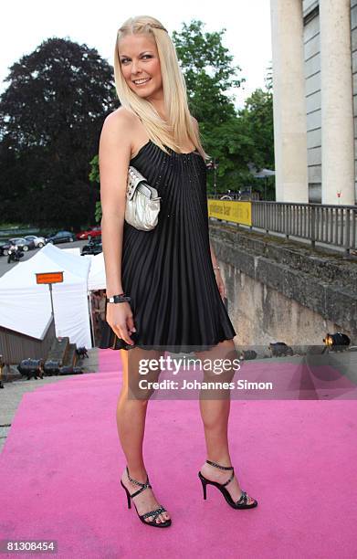 Model Tina Kaiser attends the Joy Trend award 2008 at Haus der Kunst on May 30, 2008 in Munich, Germany.