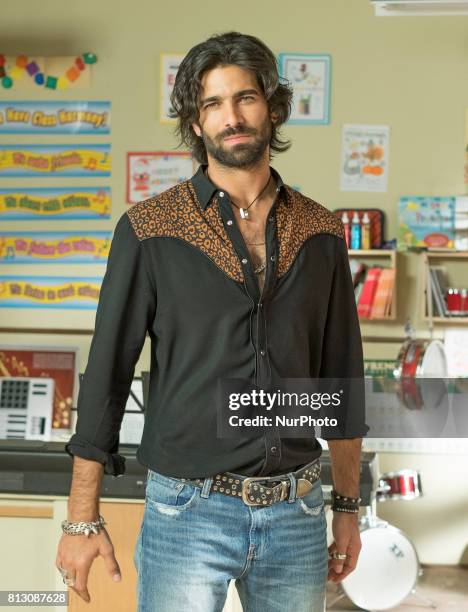 Actor Ruben Cortada attends the 'Ella es tu padre' new series photocall at Diner studios on July 11, 2017 in Navalcarnero, Spain