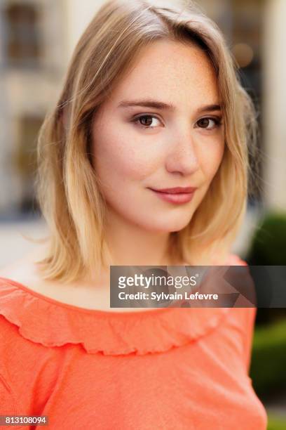 Actress Deborah Francois is photographed for Self Assignment on June 26, 2017 in Lille, France.