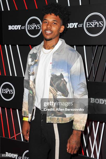 Player Nick Young attends BODY At The ESPYS Pre-Party at Avalon Hollywood on July 11, 2017 in Los Angeles, California.