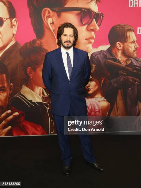 Edgar Wright arrives ahead of the Baby Driver Australian Premiere at Event Cinemas George Street on July 12, 2017 in Sydney, Australia.