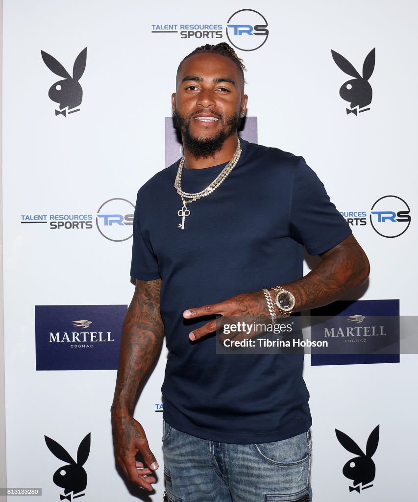 Martell Cognac Hosts Talent Resources Sports Party in Los Angeles, California at Playboy Headquarters