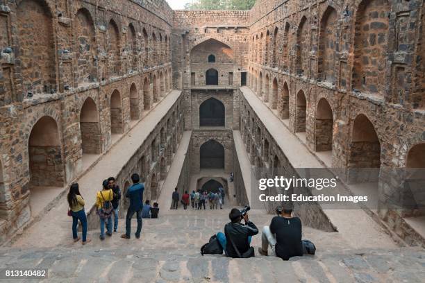 Agrasen ki Baoli stepwell, New Delhi, India.