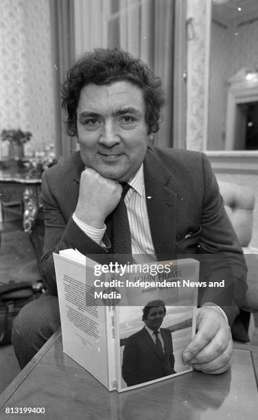 John Hume, at the Launch of the book "John Hume Statesman of the Troubles" at the Mansion House, .