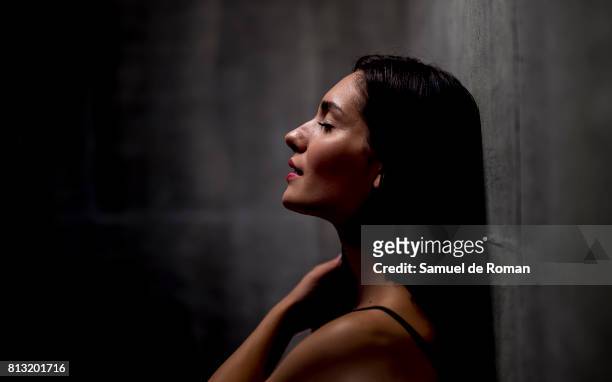 Yara Puebla Portrait Session in Only you Hotel Atocha on July 6, 2017 in Madrid, Spain.