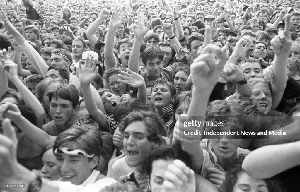 Michael Jackson at Lansdowne Road, Dublin