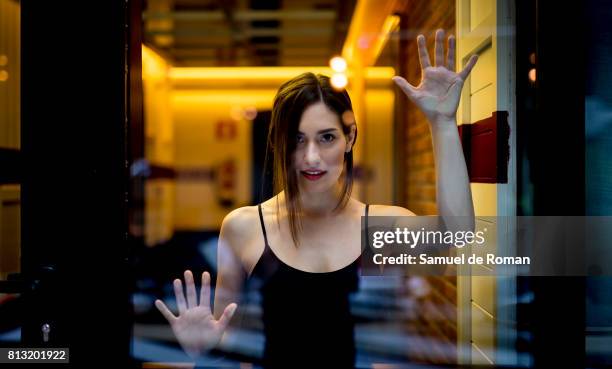 Yara Puebla Portrait Session in Only you Hotel Atocha on July 6, 2017 in Madrid, Spain.