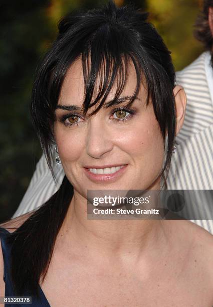 Demi Moore arrives at 7th Annual Chrysalis Butterfly Ball on May 31, 2008 at a Private Residence in Los Angeles, California.