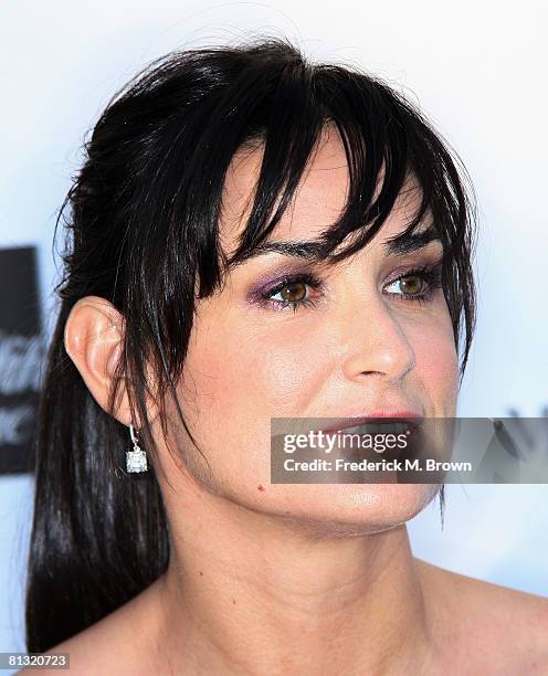 Actress Demi Moore attends the Seventh Annual Crysalis Butterfly Ball on May 31, 2008 in Brentwood, California.