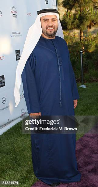 Sulaiman Al Fahim attends the Seventh Annual Crysalis Butterfly Ball on May 31, 2008 in Brentwood, California.