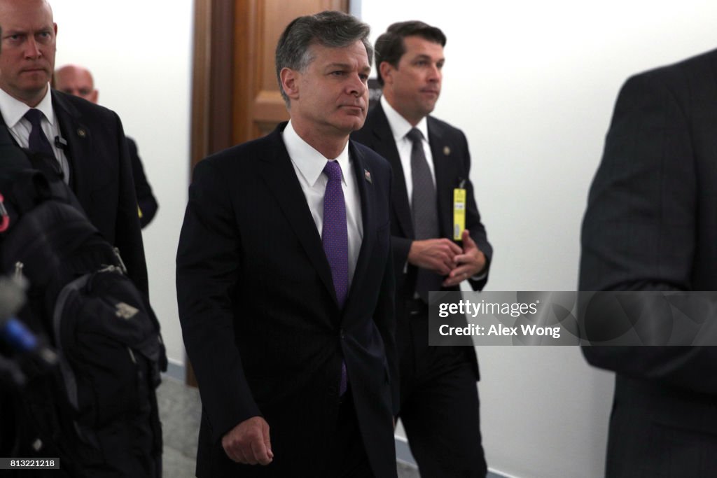 Senate Holds Confirmation Hearing For FBI Director Nominee Christopher Wray