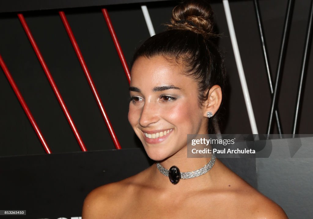 Aly Raisman Issue Olympic Gymnast Aly Raisman attends the ESPN Magazin Body Issue... News ...