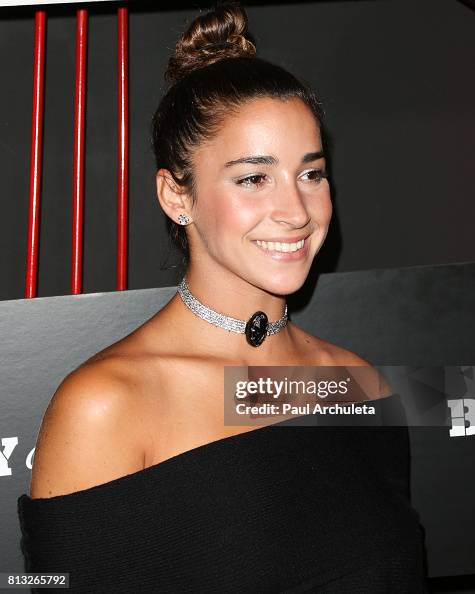 Aly Raisman Issue Olympic Gymnast Aly Raisman attends the ESPN Magazin Body Issue... News ...