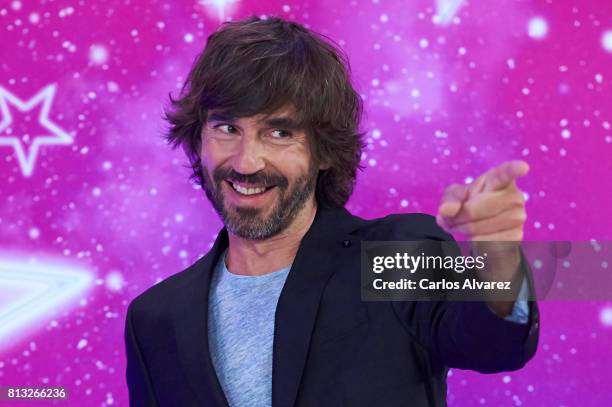 Spanish actor Santi Millan attends 'Got Talent' photocall at the Coliseum Teather on July 12, 2017 in Madrid, Spain.