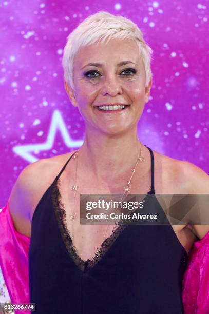 Eva Hache attends 'Got Talent' photocall at the Coliseum Teather on July 12, 2017 in Madrid, Spain.