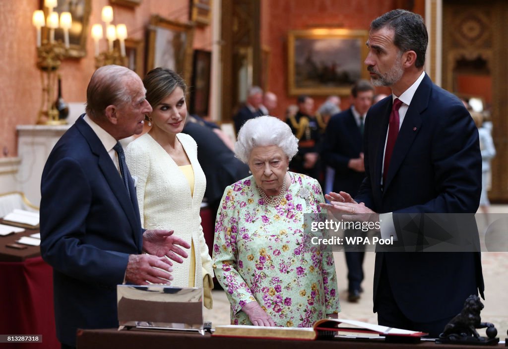 State Visit Of The King And Queen Of Spain - Day 1