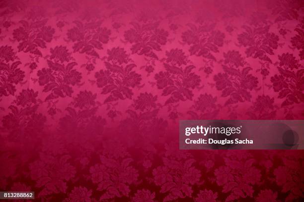tapestry fabric with ornate design - curtain valance stock pictures, royalty-free photos & images