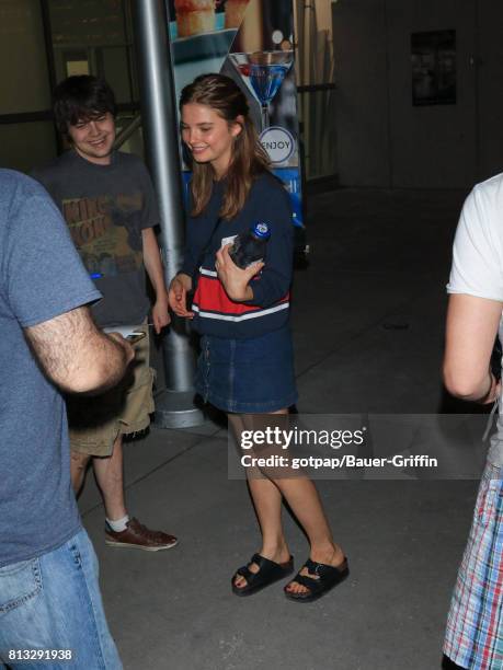 Stefanie Scott is seen on July 11, 2017 in Los Angeles, California.