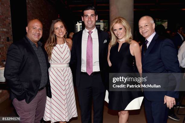 Hector Velasquez, Kristina Camia, Jack Becker, Claudia Warner and Mike Warren attend The Chosen Few's Third Anniversary Hosted by Harriette Rose Katz...