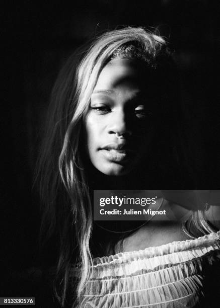 Singer ABRA is photographed for We Love Green Festival on June 10, 2017 in Paris, France.