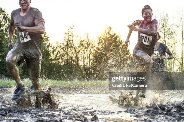competition - assault courses stock pictures, royalty-free photos & images