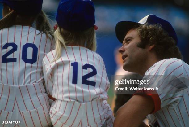 Closeup of Atlanta Braves Andy Messersmith before game vs New York Mets at Atlanta Fulton County Stadium. Atlanta, GA 7/9/1976 CREDIT: Walter Iooss...