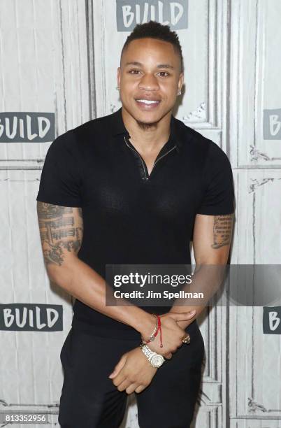 Actor Rotimi Akinosho attends Build to discuss "Power"at Build Studio on July 12, 2017 in New York City.