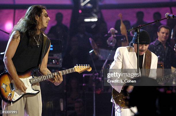 Los Lonely Boys and Carlos Santana perform "La Bamba" and "I Don't Want To Lose Your Love"