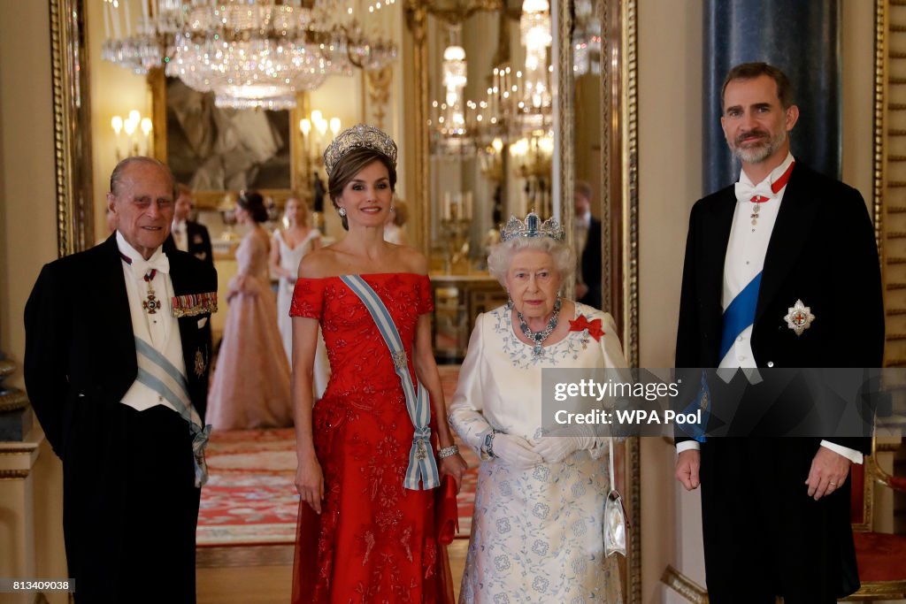 State Visit Of The King And Queen Of Spain - Day 1