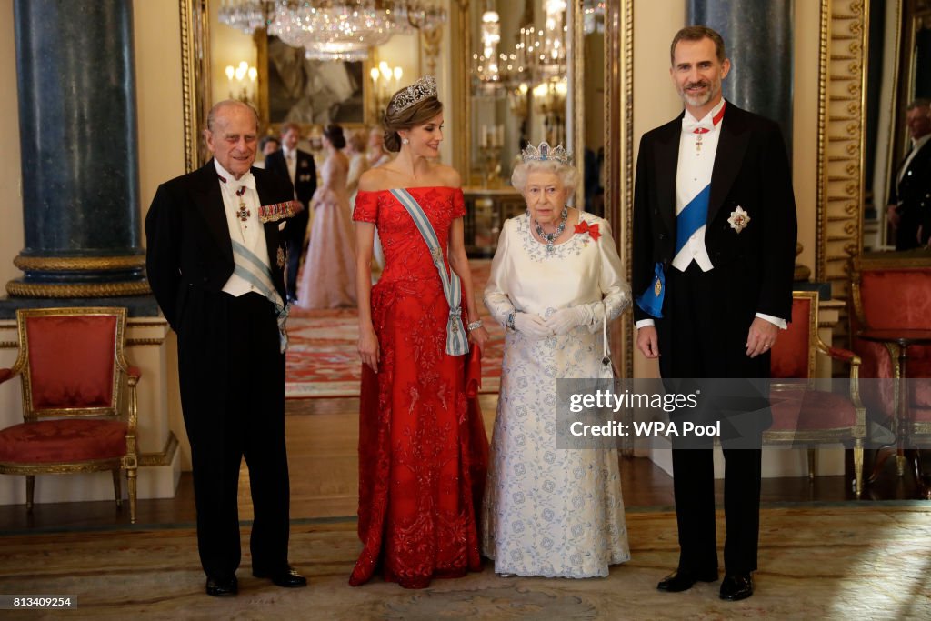 State Visit Of The King And Queen Of Spain - Day 1