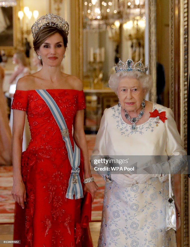 State Visit Of The King And Queen Of Spain - Day 1