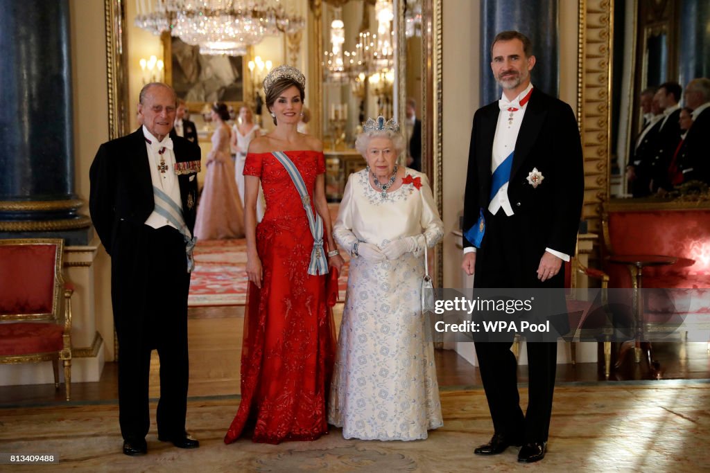 State Visit Of The King And Queen Of Spain - Day 1