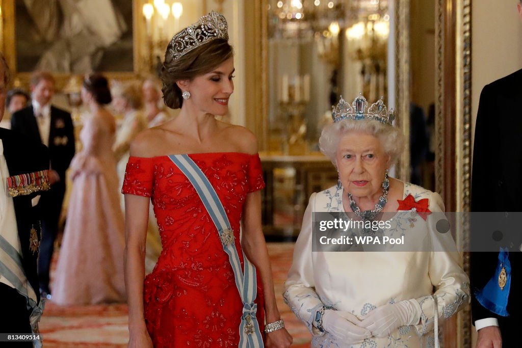 State Visit Of The King And Queen Of Spain - Day 1