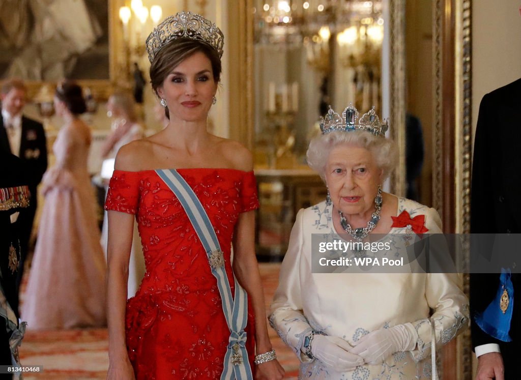 State Visit Of The King And Queen Of Spain - Day 1