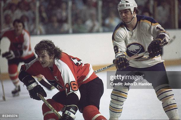 Hockey: NHL Finals, Philadelphia Flyers Bobby Clarke in action vs Buffalo Sabres, Buffalo, NY 5/20/1975