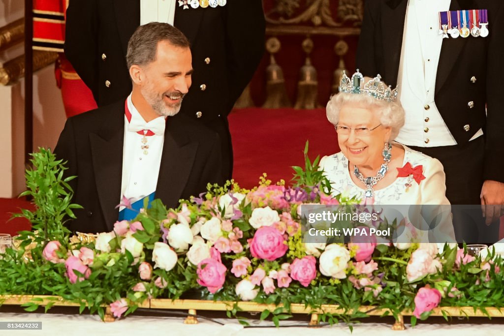 State Visit Of The King And Queen Of Spain - Day 1