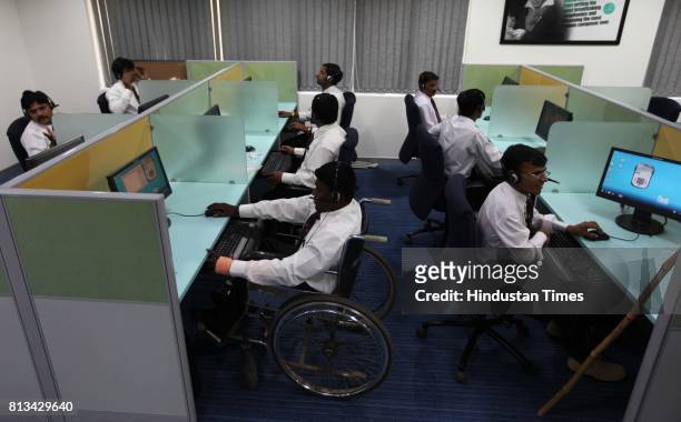 EuroAble India s first State of the art call centre manned & operated entirely by the people with special needs was inaugurated on Thursday at...