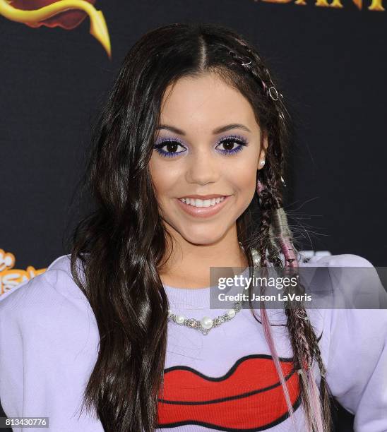 Actress Jenna Ortega attends the premiere of "Descendants 2" at The Cinerama Dome on July 11, 2017 in Los Angeles, California.