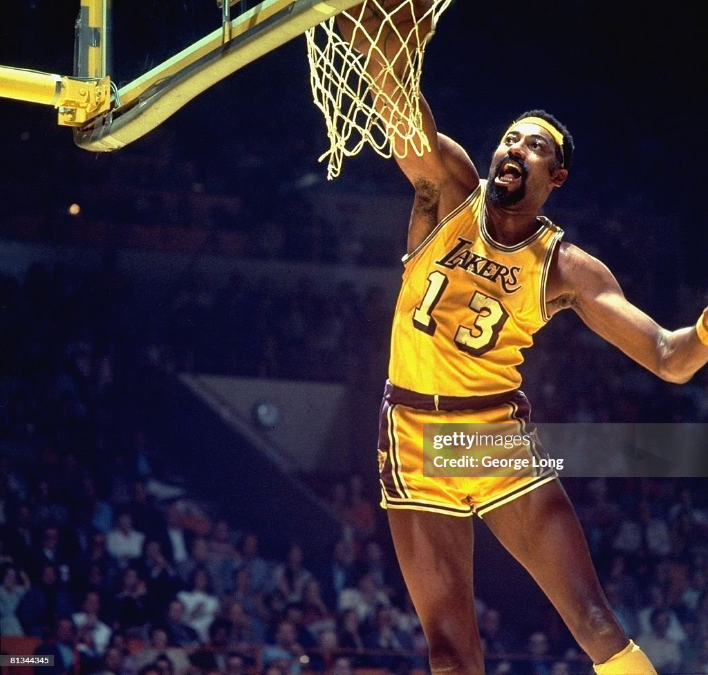 Los Angeles Lakers Wilt Chamberlain, 1973 Finals