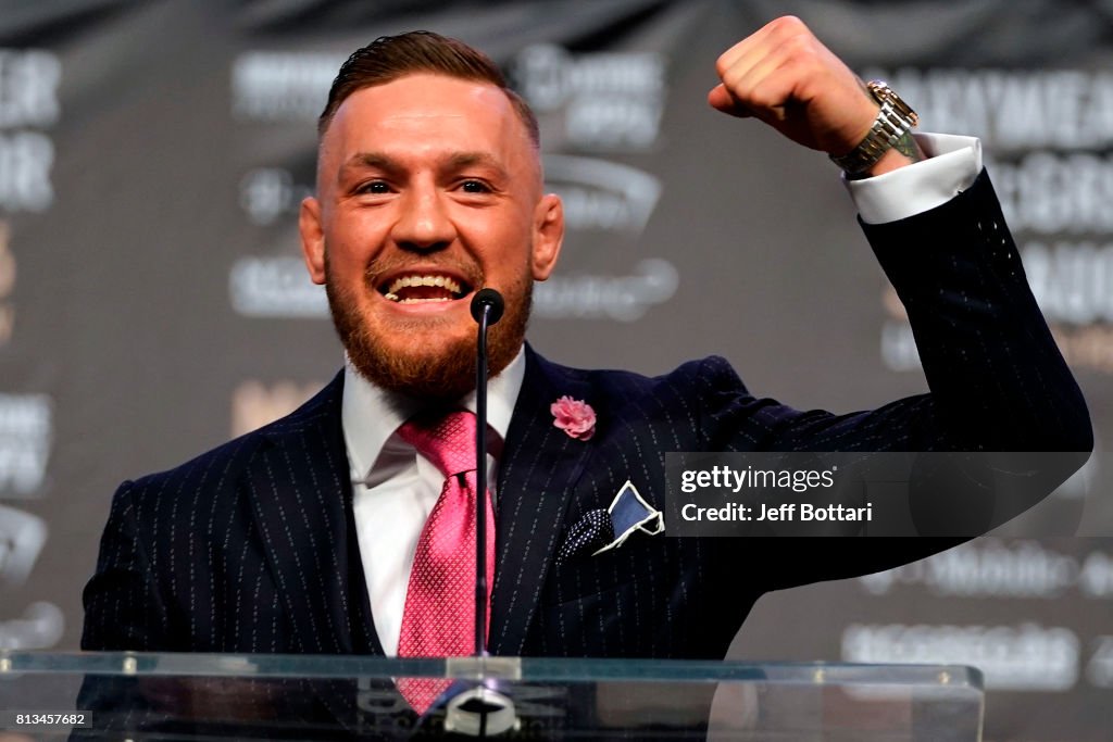 Floyd Mayweather Jr. v Conor McGregor World Press Tour - Los Angeles