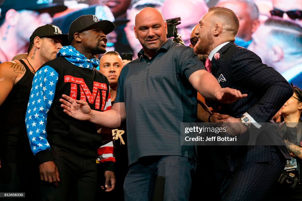 Floyd Mayweather Jr. v Conor McGregor World Press Tour - Los Angeles