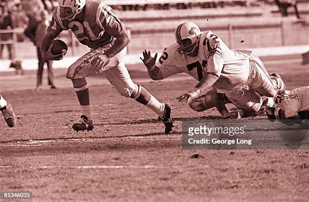 Football: AFL Championship, San Diego Chargers QB John Hadl in action vs Buffalo Bills, San Diego, CA