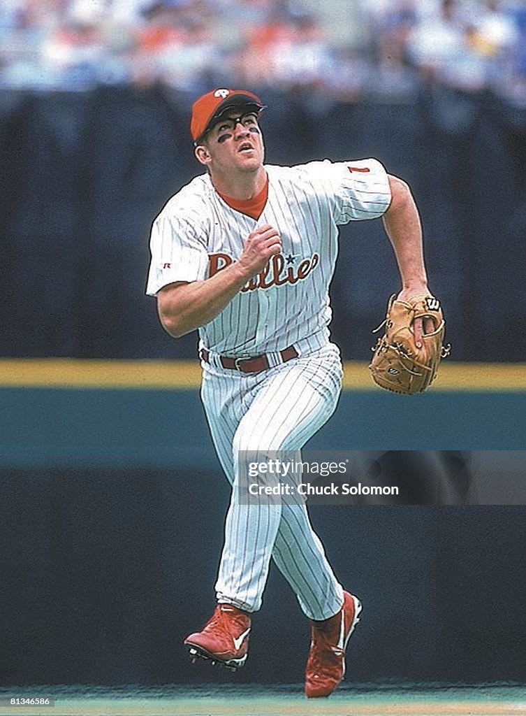 Scott Rolen Rookie Philadelphia Phillies Scott Rolen in action vs New York Mets,... News ...